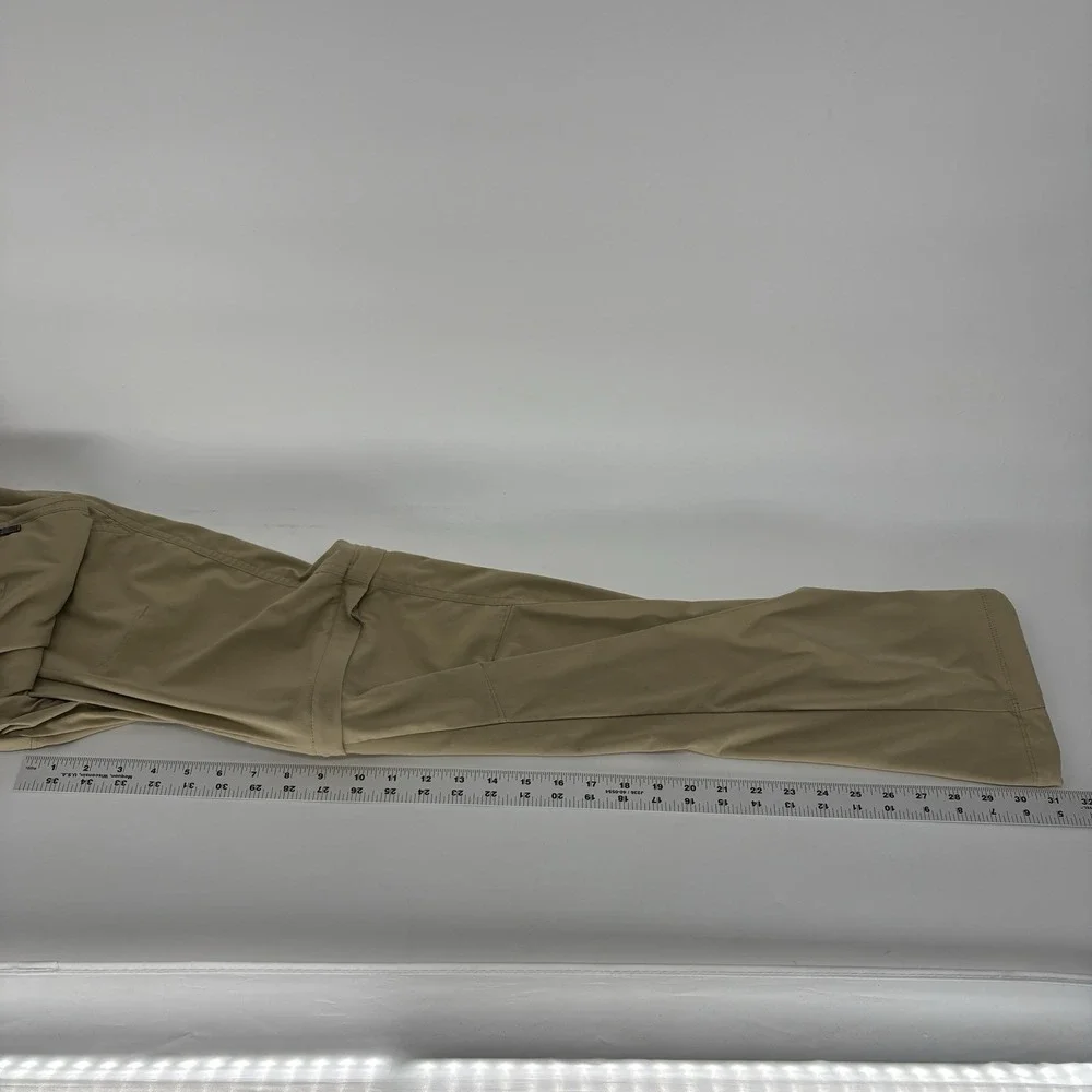 Columbia Omni-Shield Convertible Pants Beige Utility Tech Stretch Women 2 - Picture 5 of 10